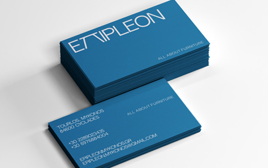 Epipleon家具店创建品牌形象
