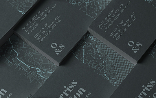 合作为 Orriss & Son 创建完整的品牌