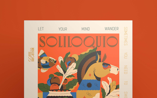 设计团队为 Soliloquio 咖啡创造包装和品牌vi形象设计