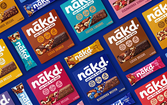 零食品牌 nākd 品牌VI系统设计