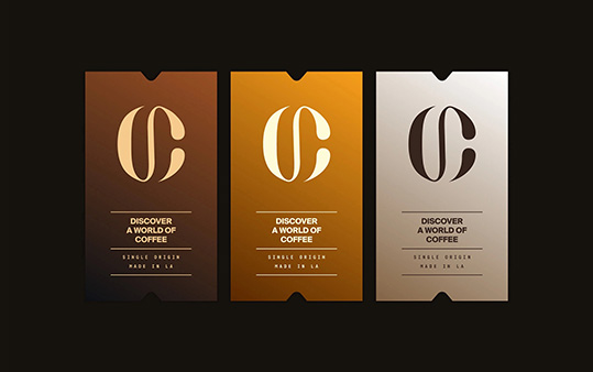 互联网咖啡公司 Caffe inication 品牌VI设计
