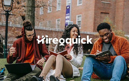 人才招聘平台 HireOquick 品牌VI设计
