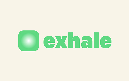 冥想应用程序 Exhale 品牌VI设计